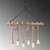 Opviq Luster Erebos-113-AV, 90cm, 80x8cm, 6xE27