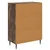 Ormar s ladicama Dimljeni hrast 66 x 34,5 x 92 cm