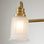 Quoizel QZ-SWELL4-BB-BATH-LED Kupatilska zidna lampa SWELL 4xG9/3W/230V IP44 zlatna