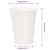 papirnate šalice za kavu 1000 kom 12 oz 300 ml bijele