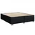 Vidaxl Box spring postelja z vzmetnico črn 200x200 cm blago
