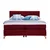 Esposa POSTELJA BOXSPRING 180 cm x 200 cm , tekstil rdeča