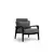 Atelier del Sofa Fotelja Apollo 77x90x84cm Siva