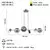 Opviq Luster Zerde-80-06, O14, 12cm, IP20 Zlatne boje