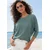 VIVANCE Pulover temno zelena