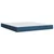 vidaXL vidaXL Box spring postelja z vzmetnico modra 180x200 cm blago, (21305080)