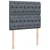 Vidaxl Box spring postelja z vzmetnico temno siva 120x200 cm žamet