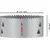 Bosch Testera za otvore Set PRO Multi Material 2608901537, Sa navojem, 111 mm
