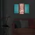 Wallity Set slika sa LED rasvjetom 3PATIACT-4, 3 dijela