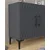 Hanah Home Konzolni sto Ressi, 150x75x35 cm, Antracit