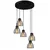 Opviq Luster Kemah-N-1237, 109cm, 47 cm, 5xE27, 40W