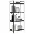 Polica Crni hrast 56 x 34 x 133,5 cm Konstruirano drvo