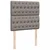 Vidaxl Box spring postelja z vzmetnico taupe 100x200 cm blago
