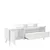Hanah Home TV Komoda Tvr-511-Dd-1, 150x53x40 cm, Bela