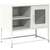 TV ormarić crni 68x39x60,5 cm bijeli