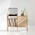 Hanah Home komoda CPT4835-100, 100 cm, prirodno drvo