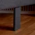Homestyle4U Oblazinjena postelja, 95x32x210 cm, siva