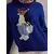 Polo Ralph Lauren Pulover  kraljevo modra / svetlo rjava / rdeča / bela