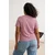 Trendyol Curve Ženska majica Tbbss23Bf00016, Crvena