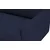 ATELIER DEL SOFA Sofa sa 3 sedišta Robin Extra 3 Night Blue Walnut