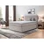 Moderano BOXSPRING POSTELJA 120 cm x 200 cm , tekstil bež