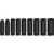 Komplet PRO Impact Socket Set, 3/8 palca, globok, 9-delni