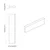 Drška 973 pcs Crna 106 x 7,4 x 15,5 mm Aluminij