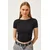 Olalook Ženska majica TSH-19000801, Crna