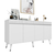 HANAH HOME Komoda Defne White Silver
