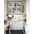 STENSUND Front fioke, bela, 40x20 cm