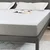 Nadmadrac Bijelo 180 x 200 cm Pleteno platno