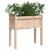 Vrtna sadilica s nogama 70 x 31 x 70 cm od masivne borovine
