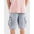 Empyre Sk8 Cargo Denim Kratke hlace light/pastel blue