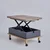Hanah Home Sto za dnevnu sobu Helsinki 90x40x60 cm, Antracit