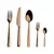 Dizdar Sare Bronze vilica/3mm/20cm/12 kos