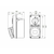 GEWISS Zaštitna sklopka GW67246N 3P+E 63A 100-130V, IP67 plavo-bela