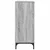 Kreveta Siva Sonoma 89,5 x 33 x 82 cm Konstruirano drvo