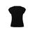 Trendyol Curve Ženska bluza Tbbss26Af00053, Crna
