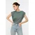 Trendyol Milla Ženska majica TWOSS20TS0021, Zelena
