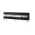 Hanah Home TV Komoda Leon, 180x59x35 cm, Crno-Zlatne boje
