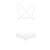 Sexy set 2-delni 860-SET-2 bele boje - S/M