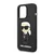 Maska Karl Lagerfeld Hc Silicone NFT Ikonik za iPhone 15 Pro, Crna