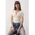 Trendyol Milla Ženska bluza, Krem