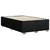 Vidaxl Box spring postelja z vzmetnico črna 120x190 cm blago