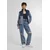 Womens Double Polarfleece Blue Sweatshirt
