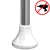 Teleskopski regal za prho DELMO, 92–306cm, bel Deuba
