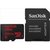 SANDISK spominska kartica Ultra Micro SDXC 200GB Class 10 + adapter (SDSDQUAN-200G-G4A)
