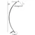 Aberto Design Podna lampa Hilal, 170 cm, E27, 40W, Krem