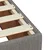 Vidaxl Box spring postelja z vzmetnico taupe 160x200 cm blago