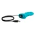 b-Vibe Remote Control Rimming P-Spot Plug Turquoise